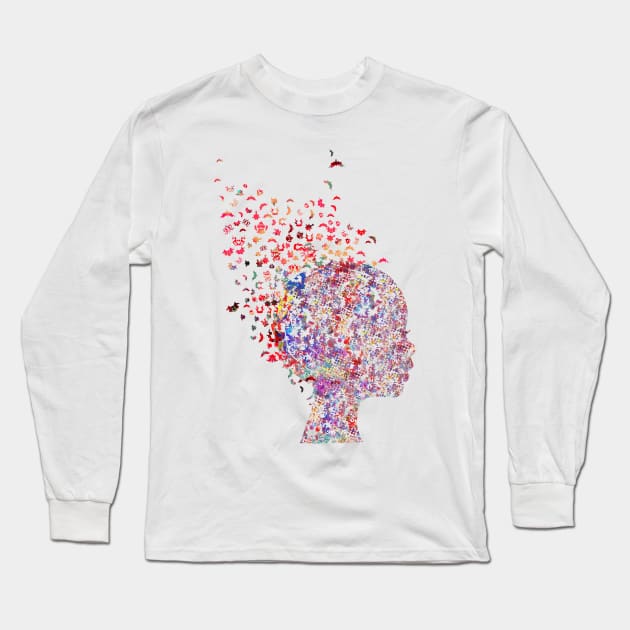 Mind and psychology Long Sleeve T-Shirt by RosaliArt